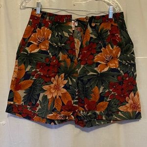 Rafaella Floral Vintage Shorts